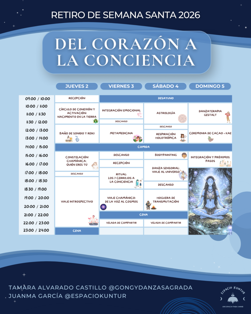 Calendario del retiro
